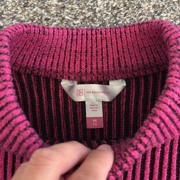 No Boundaries Thick Striped Sweater - Picture 2 of 6